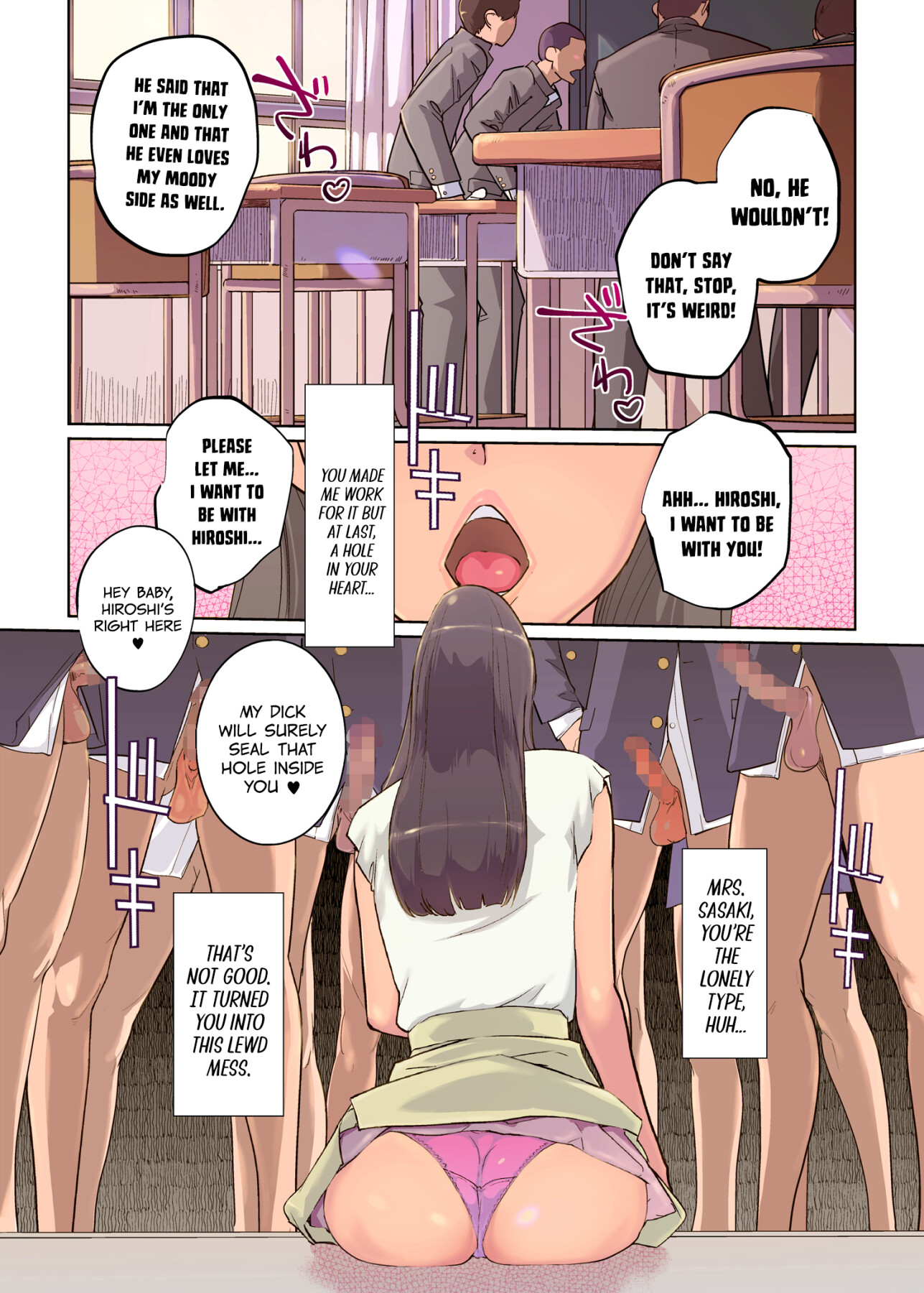 Hentai Manga Comic-SEX, classroom, male student and female teacher-Read-20